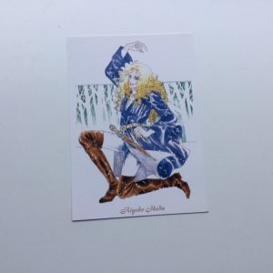 LADY OSCAR CARTOLINA RIYOKO IKEDA