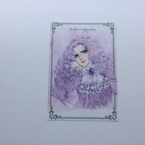 LADY OSCAR CARTOLINA RIYOKO IKEDA