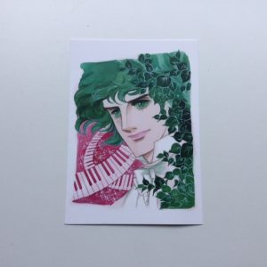 LADY OSCAR CARTOLINA RIYOKO IKEDA