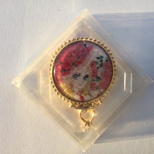 LADY OSCAR SPECCHIO CIONDOLO MARIA ANTONIETTA RIYOKO IKEDA