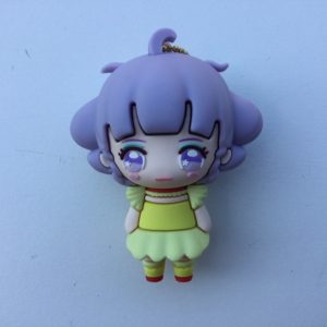 CREAMY MAMI RUBBER KEYCHAIN CHARA FIGURE "YELLOW" AKEMI TAKADA HK