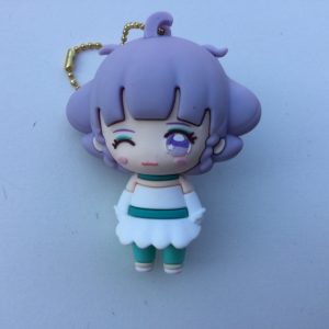 CREAMY MAMI RUBBER KEYCHAIN CHARA FIGURE  "WHITE" AKEMI TAKADA HK