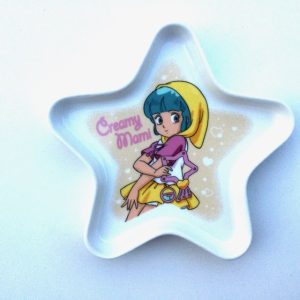 CREAMY MAMI CERAMIC PLATE "YU MORISAWA" AKEMI TAKADA HK