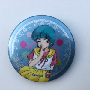 CREAMY MAMI PIN BADGE BACKSTAGE GLAMOUR  YU "KISS" AKEMI TAKADA HK