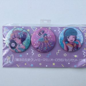 CREAMY MAMI SET PINS 40th ANNIVERSARY CREAMY AND YU "VINYL COLLECTION" AKEMI TAKADA
