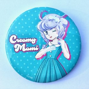 CREAMY MAMI PIN BADGE CREAMY SEASON "POWDER" AKEMI TAKADA