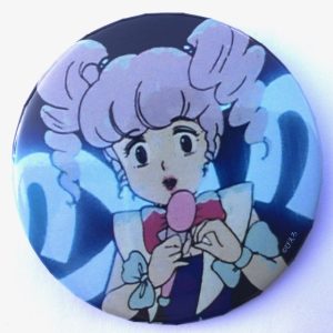CREAMY MAMI PIN BADGE LOTTERIA "CODINI" AKEMI TAKADA