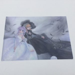 CREAMY MAMI CLEAR FILE BLACK & WHITE AKEMI TAKADA