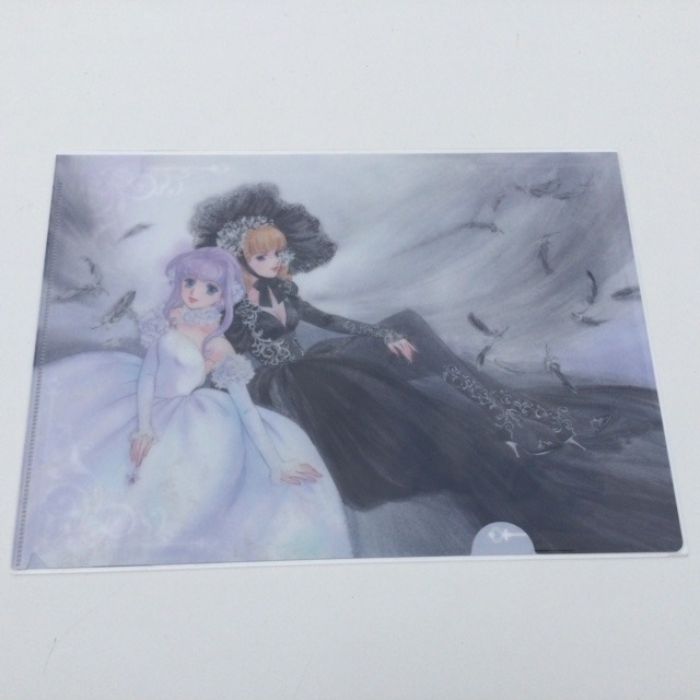 CREAMY MAMI CLEAR FILE BLACK & WHITE AKEMI TAKADA