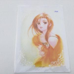 ORANGE GIRL & CAT CLEAR FILE AKEMI TAKADA