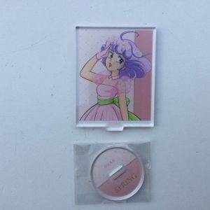 CREAMY MAMI ACRYLIC STAND FOUR SEASONS "FLOWER DRESS" AKEMI TAKADA