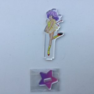 CREAMY MAMI MINI ACRYLIC STAND BY AMNIBUS "YELLOW DRESS" AKEMI TAKADA
