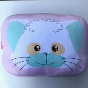 CREAMY MAMI SEAT BIG PLUSH CUSHION TAIBON "POSI AND NEGA" AKEMI TAKADA HK