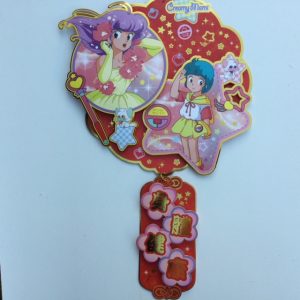 CREAMY MAMI HANGING DECORATION "PINK FLOWERS" AKEMI TAKADA HK