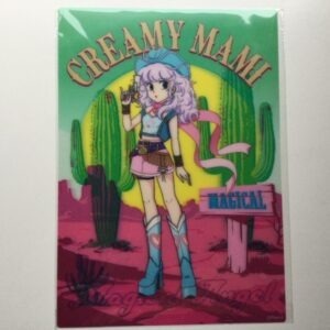 CREAMY MAMI POSTER 3D GLAMOUR BACKSTAGE "WESTERN"  AKEMI TAKADA HK