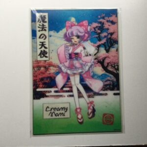 CREAMY MAMI POSTER 3D GLAMOUR BACKSTAGE "IDOL"  AKEMI TAKADA HK