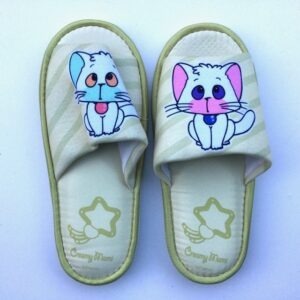 CREAMY MAMI CLOTH SLIPPERS  FANCY FUKUYA "POSI AND NEGA" AKEMI TAKADA HK