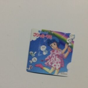 CREAMY MAMI MAGNET CARD BONUS CAFE ZENON YU "RED POIS DRESS" AKEMI TAKADA