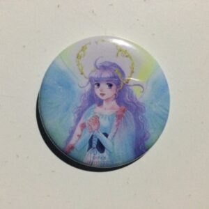 CREAMY MAMI PIN BADGE BONUS CAFE ZENON CREAMY "CHRISTMAS IX" AKEMI TAKADA