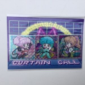 CREAMY MAMI  SET POSTCARD/STICKER "CURTAIN CALL" AKEMI TAKADA BOOTH