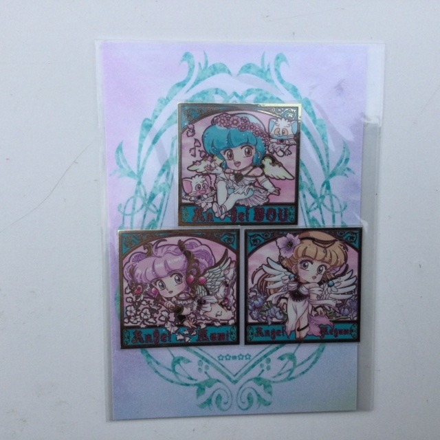CREAMY MAMI SET POST CARD AND STICKERS AKEMI TAKADA BOOTH - immagine 3