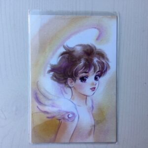 CREAMY MAMI POST CARD "BROWN HAIR" AKEMI TAKADA