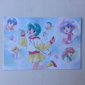 CREAMY MAMI POST CARD "CHARACTERS" AKEMI TAKADA