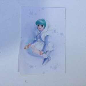 CREAMY MAMI POST CARD YU MORISAWA "WHITE CAPE" AKEMI TAKADA