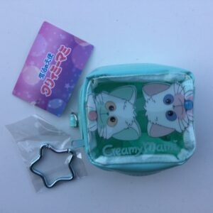 CREAMY MAMI RECTANGULAR POCHETTE "POSI AND NEGA" AKEMI TAKADA HK