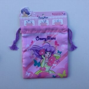 CREAMY MAMI DRAWSTRING BAG "HIBISCUS" AKEMI TAKADA HK