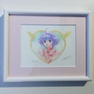 CREAMY MAMI LITOGRAFIA PASTELLO CUORE ALATO AKEMI TAKADA