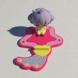 CREAMY MAMI SD RUBBER SMARTPHONE STAND "YELLOW DRESS" AKEMI TAKADA HK