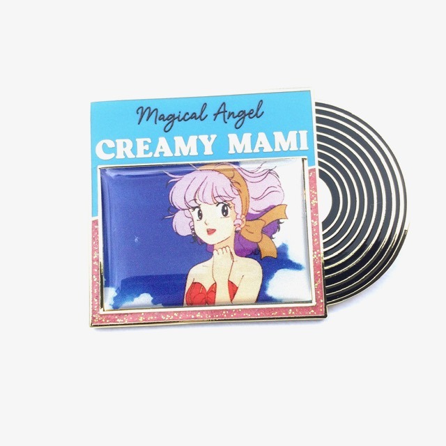 CREAMY MAMI PIN "RED SWIMSUIT WITH VINYL" AKEMI TAKADA HK