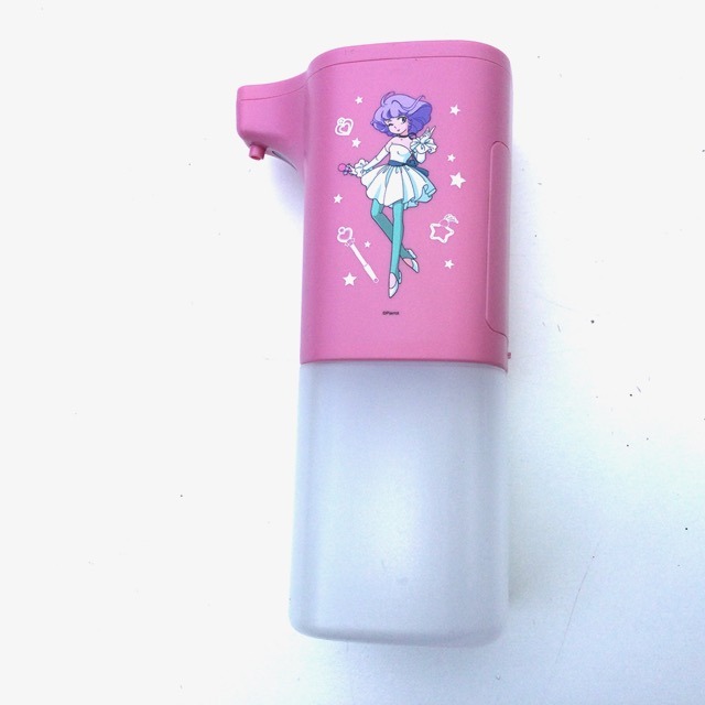 CREAMY MAMI AUTOMATIC FOAMING SOAP DISPENSER "PINK AND WHITE DRESS" AKEMI TAKADA HK - immagine 3