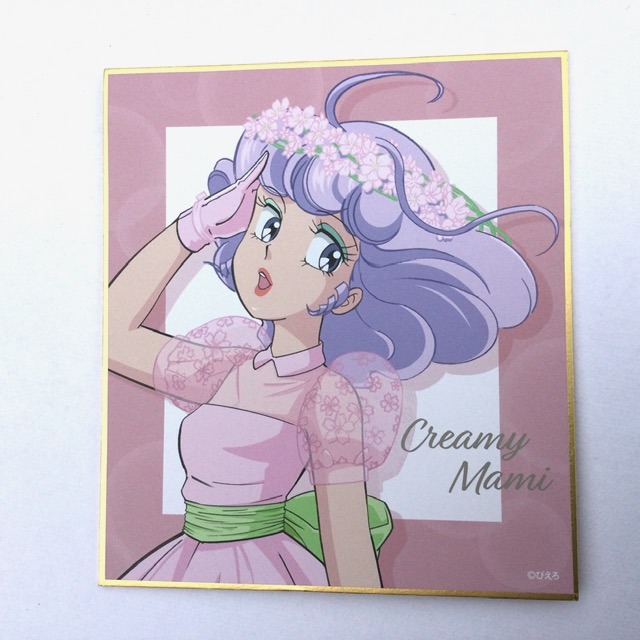 CREAMY MAMI SHIKISHI AMNIBUS "FLOWER CROWN" AKEMI TAKADA HK