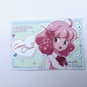 CREAMY MAMI PHOTOCARD AMNIBUS "PINK AND LIGHT BLUE" AKEMI TAKADA