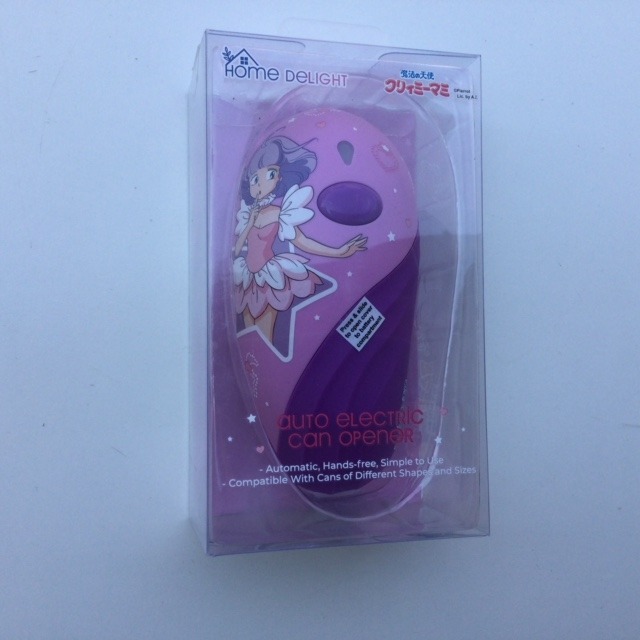 CREAMY MAMI AUTO ELECTRIC CAN OPENER "PINK DRESS" AKEMI TAKADA HK - immagine 3