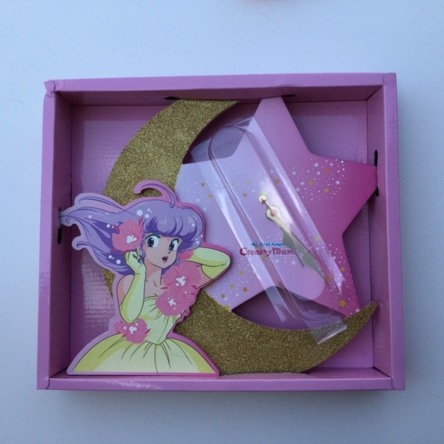 CREAMY MAMI WALL CLOCK "YELLOW DRESS" AKEMI TAKADA HK