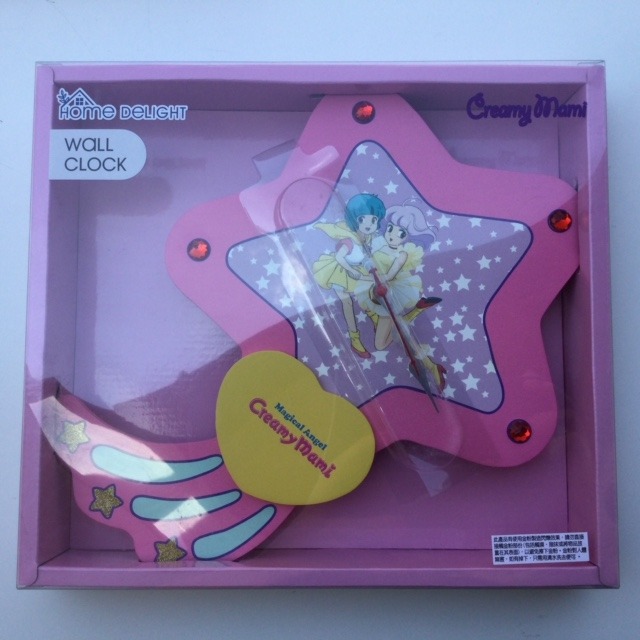CREAMY MAMI WALL CLOCK "LUMINASTELLA" AKEMI TAKADA HK