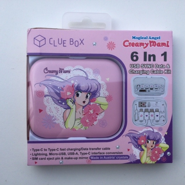 CREAMY MAMI USB SYNC DATA AND CHARGING CABLE KIT "HIBISCUS" AKEMI TAKADA HK