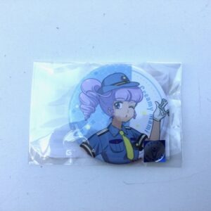 CREAMY MAMI PIN BADGE "POLICEWOMAN" AKEMI TAKADA