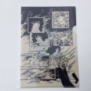 LADY OSCAR MINI CLEAR FILE "OSCAR AND ANDRE" RIYOKO IKEDA